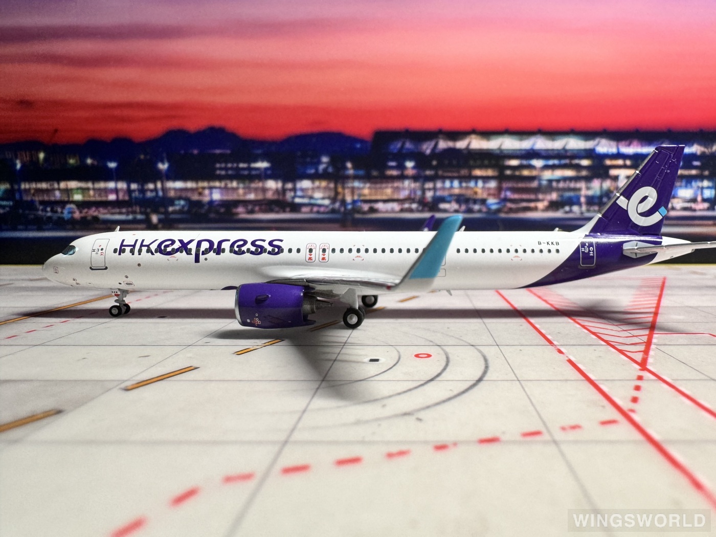 NGmodels 1:400 NG13097 HK Express 香港快运航空 Airbus A321neo B-KKB