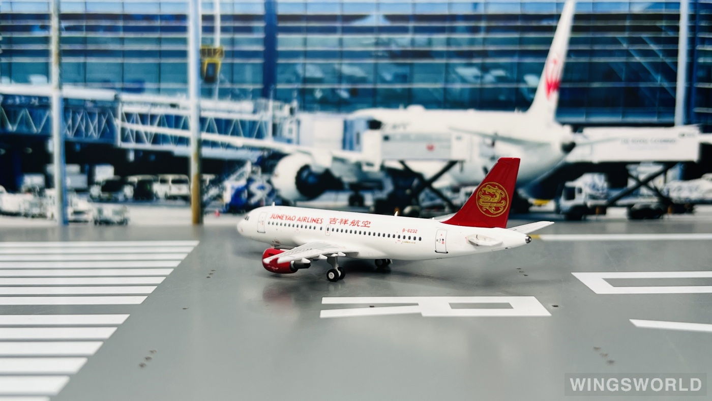 Pandamodel 1:400 31903 Juneyao Airlines 吉祥航空 Airbus A319 B-6232