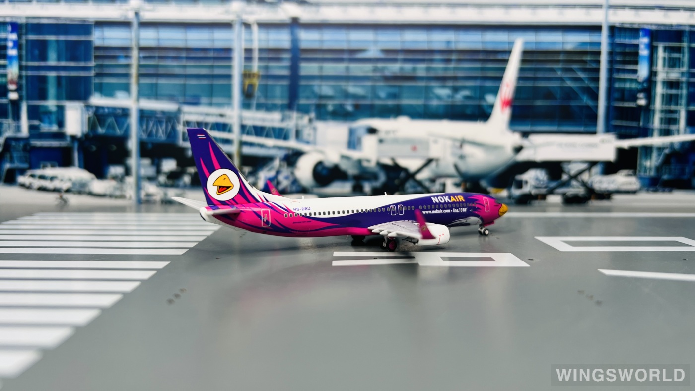 Pandamodel 1:400 62402 Nok Air 皇雀航空 Boeing 737-800 HS-DBU