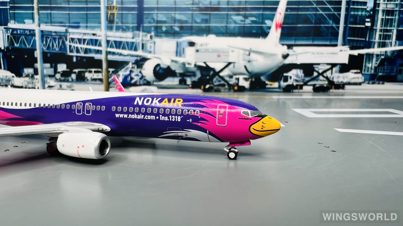 Pandamodel 1:400 62402 Nok Air 皇雀航空 Boeing 737-800 HS-DBU