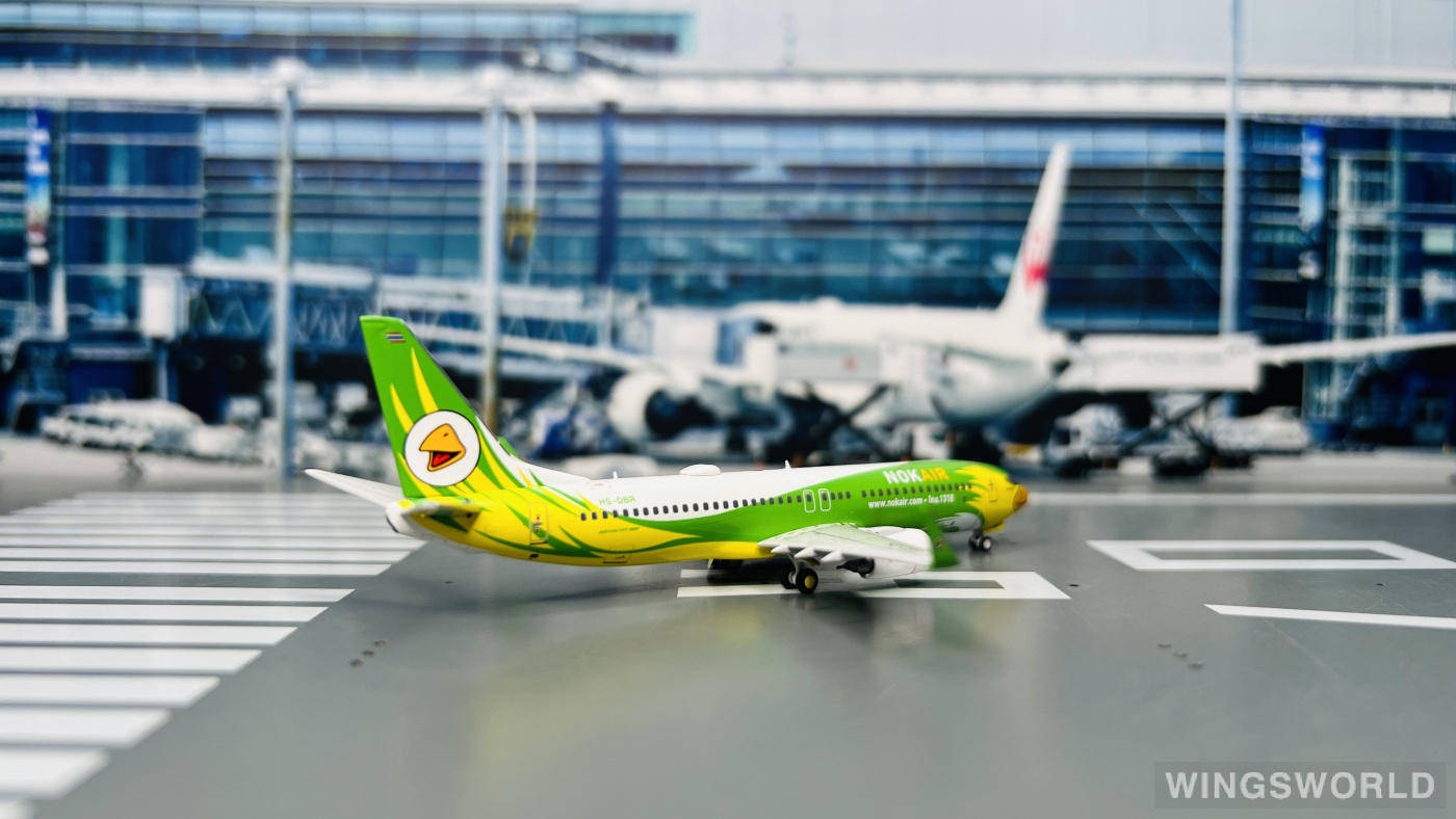 Pandamodel 1:400 62401 Nok Air 皇雀航空 Boeing 737-800 HS-DBR