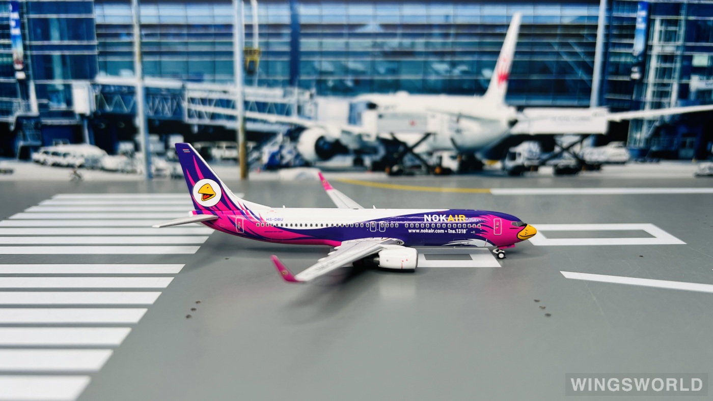 Pandamodel 1:400 62402 Nok Air 皇雀航空 Boeing 737-800 HS-DBU