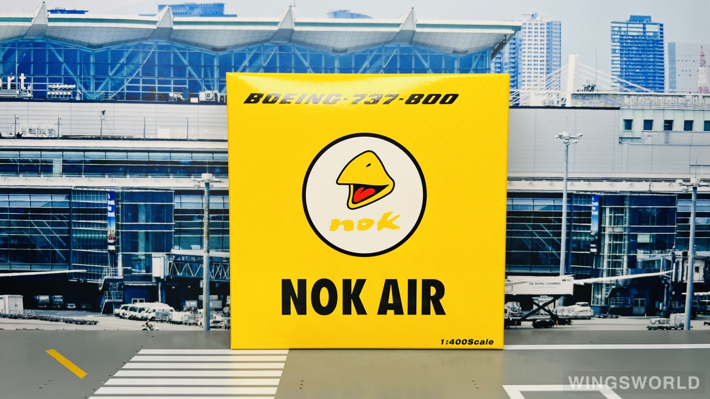 Pandamodel 1:400 62401 Nok Air 皇雀航空 Boeing 737-800 HS-DBR