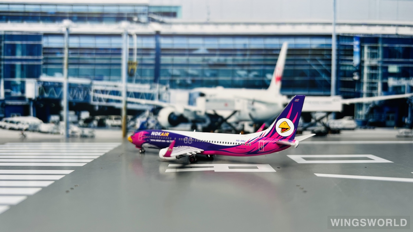 Pandamodel 1:400 62402 Nok Air 皇雀航空 Boeing 737-800 HS-DBU