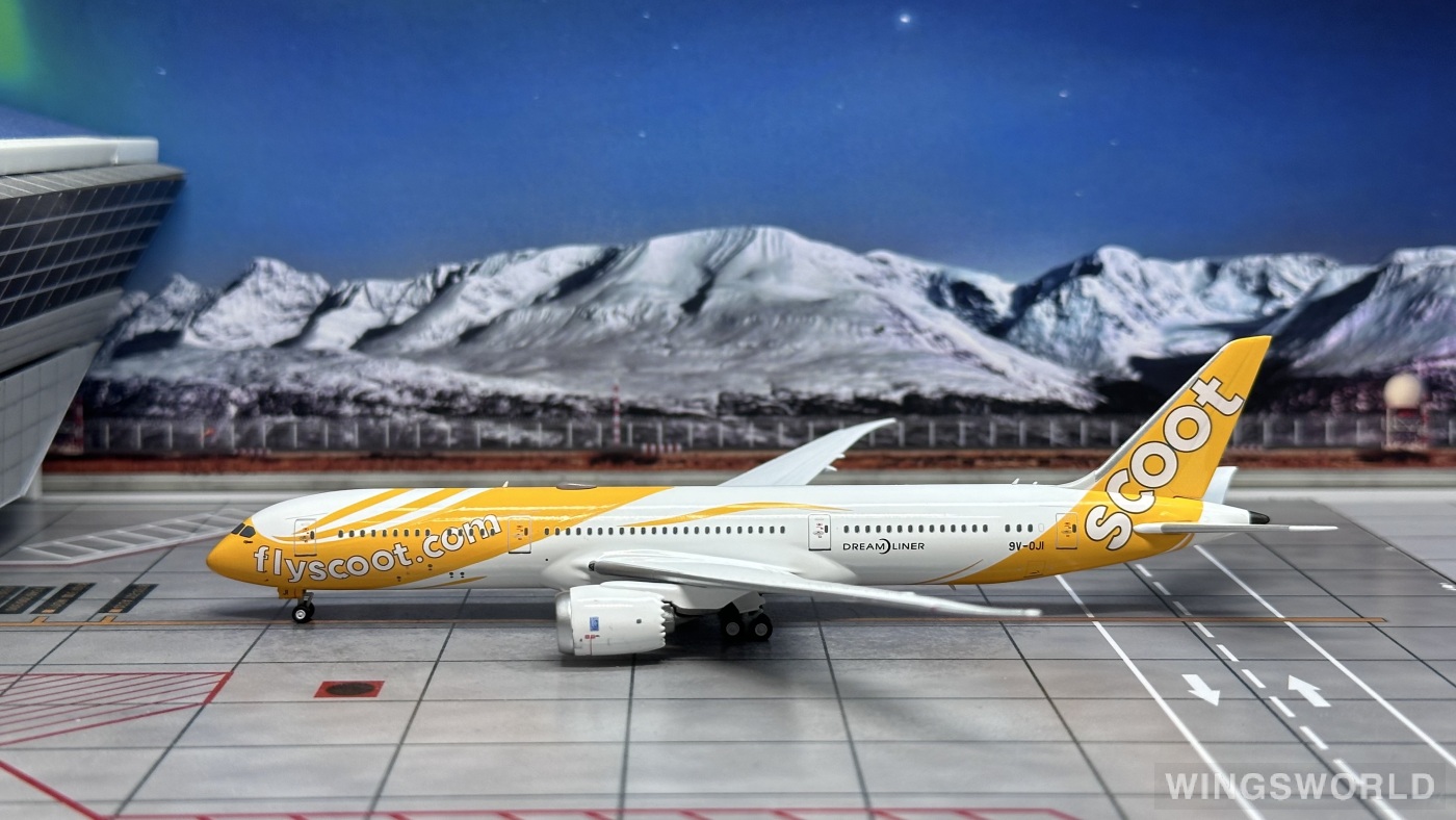 NGmodels 1:400 NG55097 Scoot 酷航 Boeing 787-9 9V-OJI