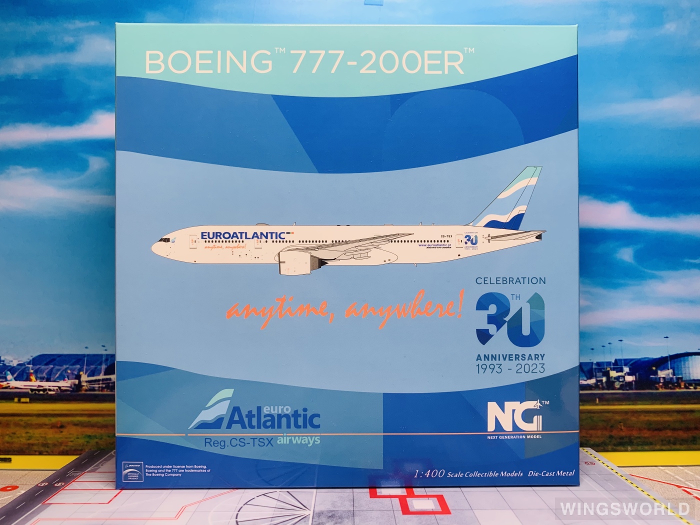 NGmodels 1:400 NG72042 EuroAtlantic 欧洲大西航空 Boeing 777-200ER CS-TSX