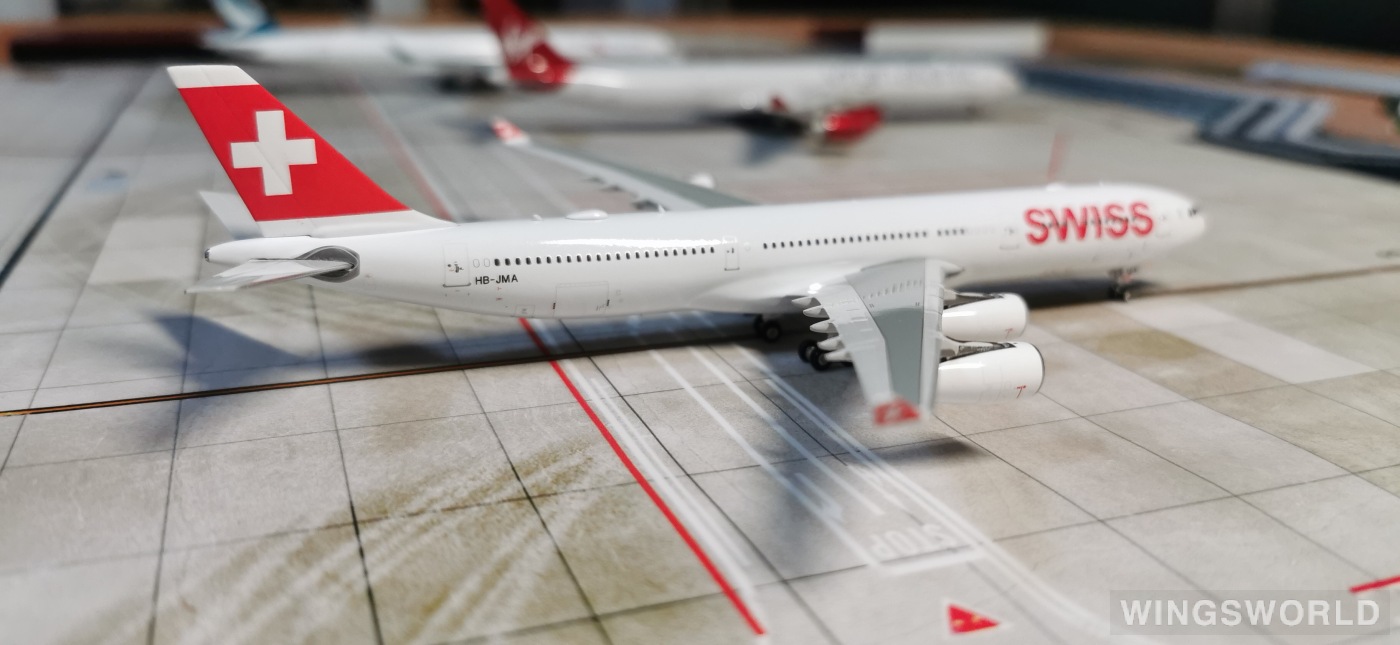 Phoenix 1:400 PH11873 Swiss 瑞士国际航空 Airbus A340-300 HB-JMA