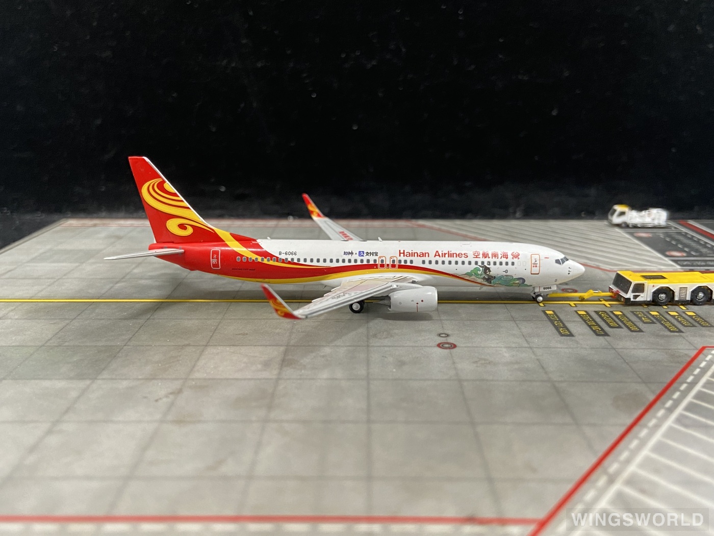 NGmodels 1:400 NG58240 Hainan Airlines 海南航空 Boeing 737-800 B-6066