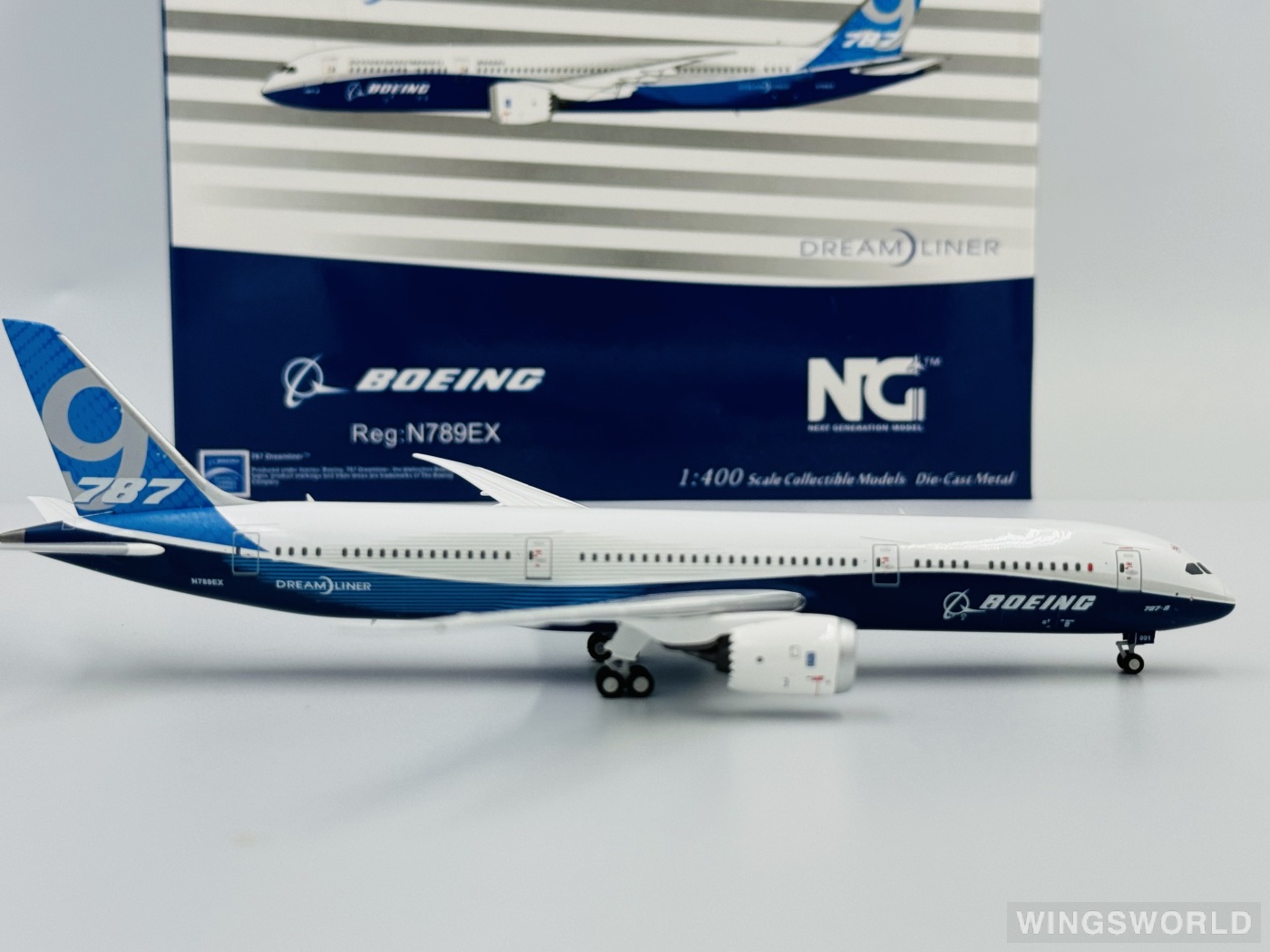 NGmodels 1:400 NG55021 Boeing 波音公司 Boeing 787-9 N789EX