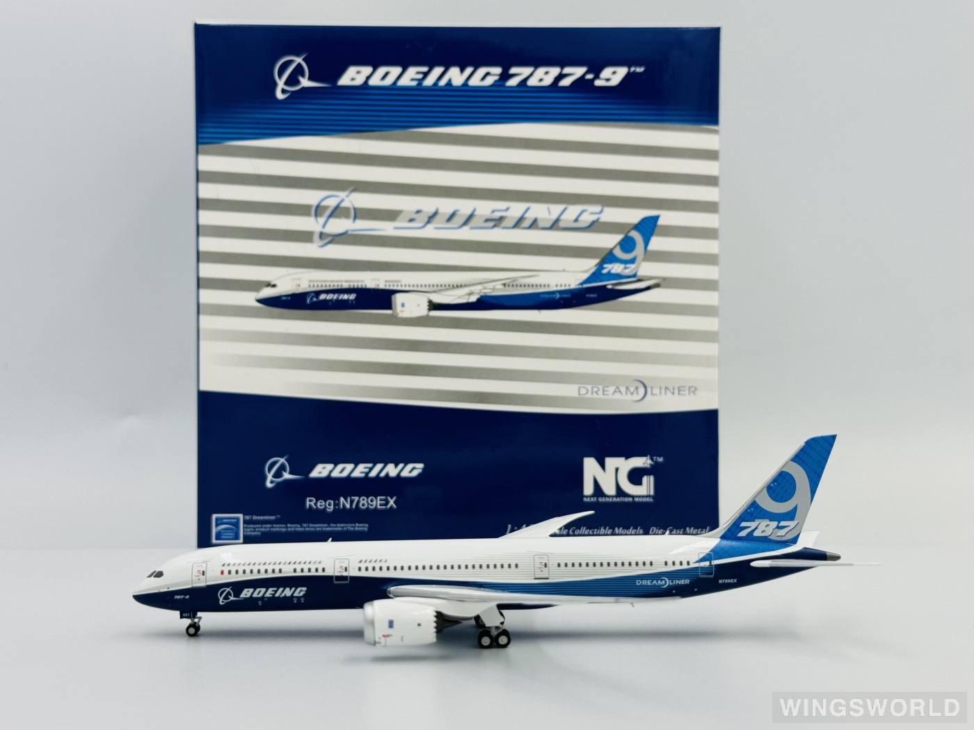 NGmodels 1:400 NG55021 Boeing 波音公司 Boeing 787-9 N789EX