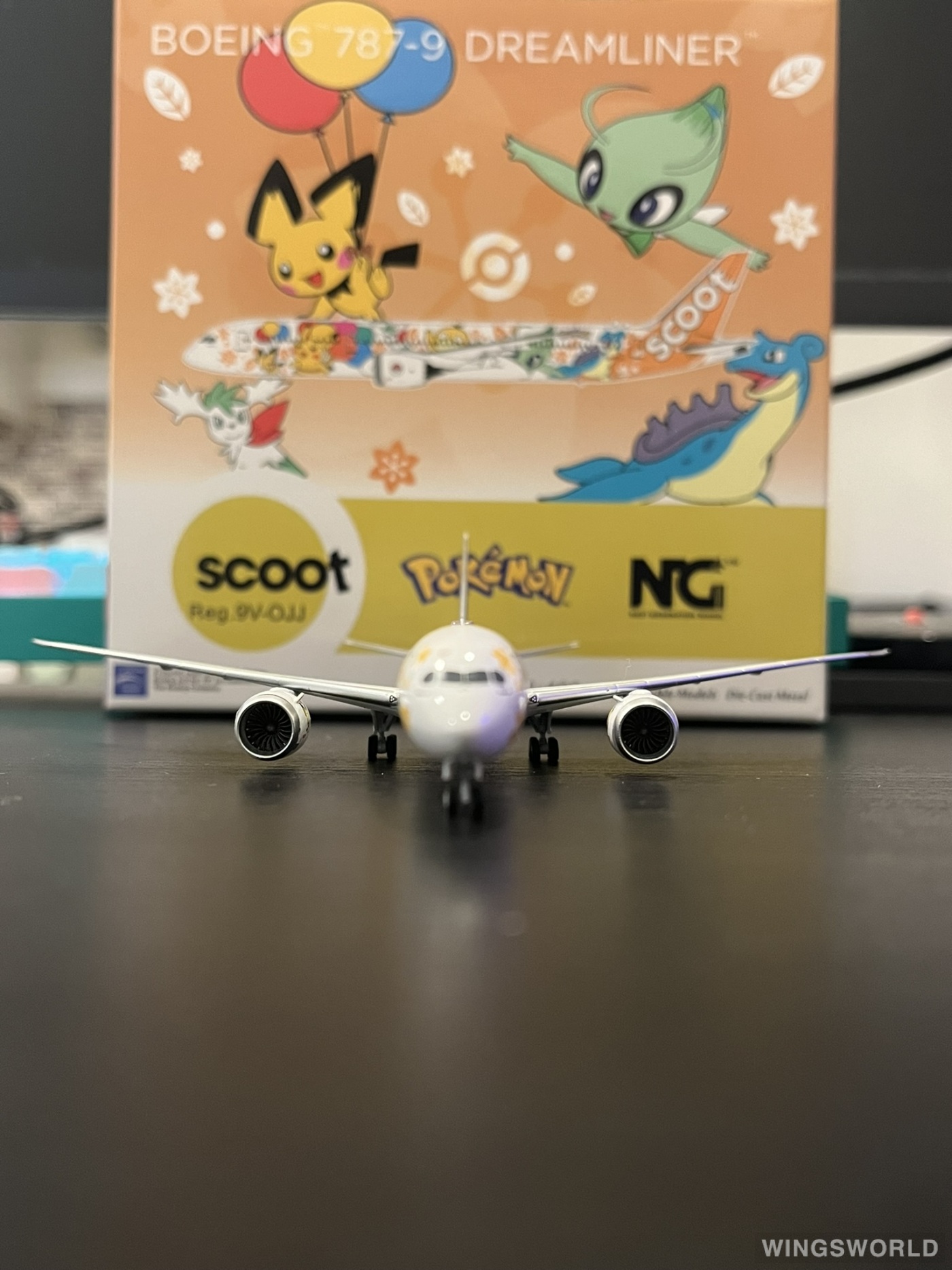 NGmodels 1:400 NG55095 Scoot 酷航 Boeing 787-9 9V-OJJ