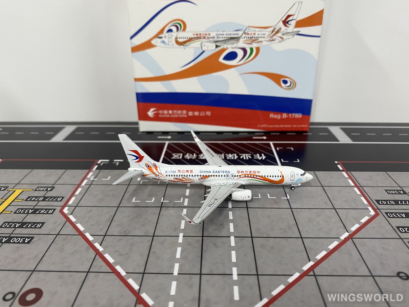 NGmodels 1:400 NG58233 China Eastern 中国东方航空 Boeing 737-800 B-1789