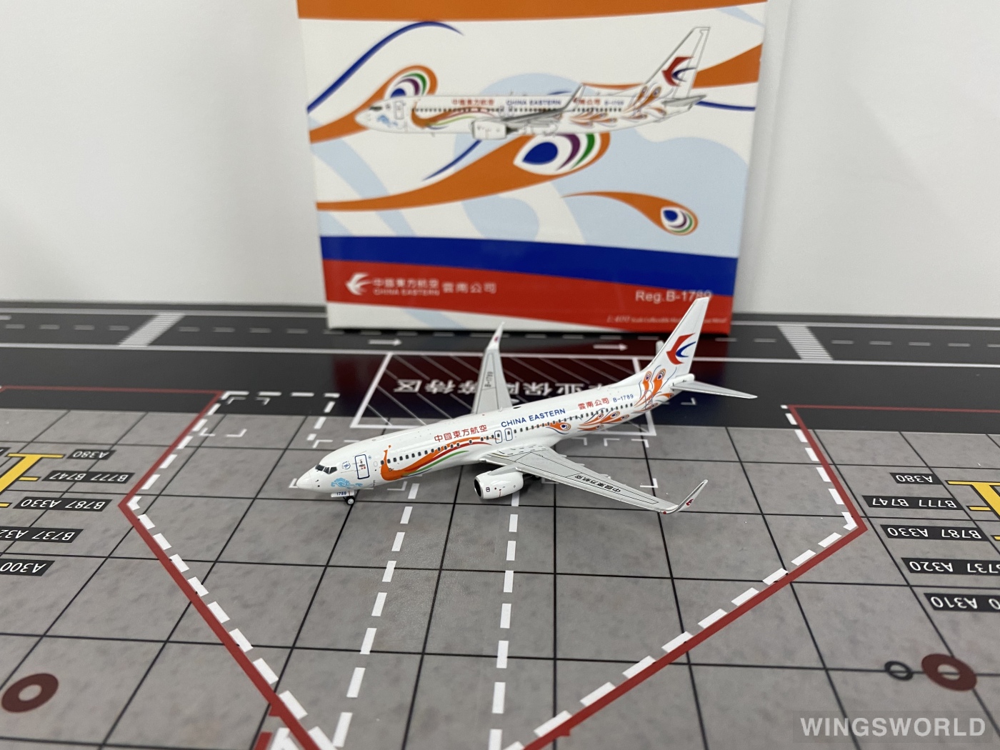 NGmodels 1:400 NG58233 China Eastern 中国东方航空 Boeing 737-800 B-1789