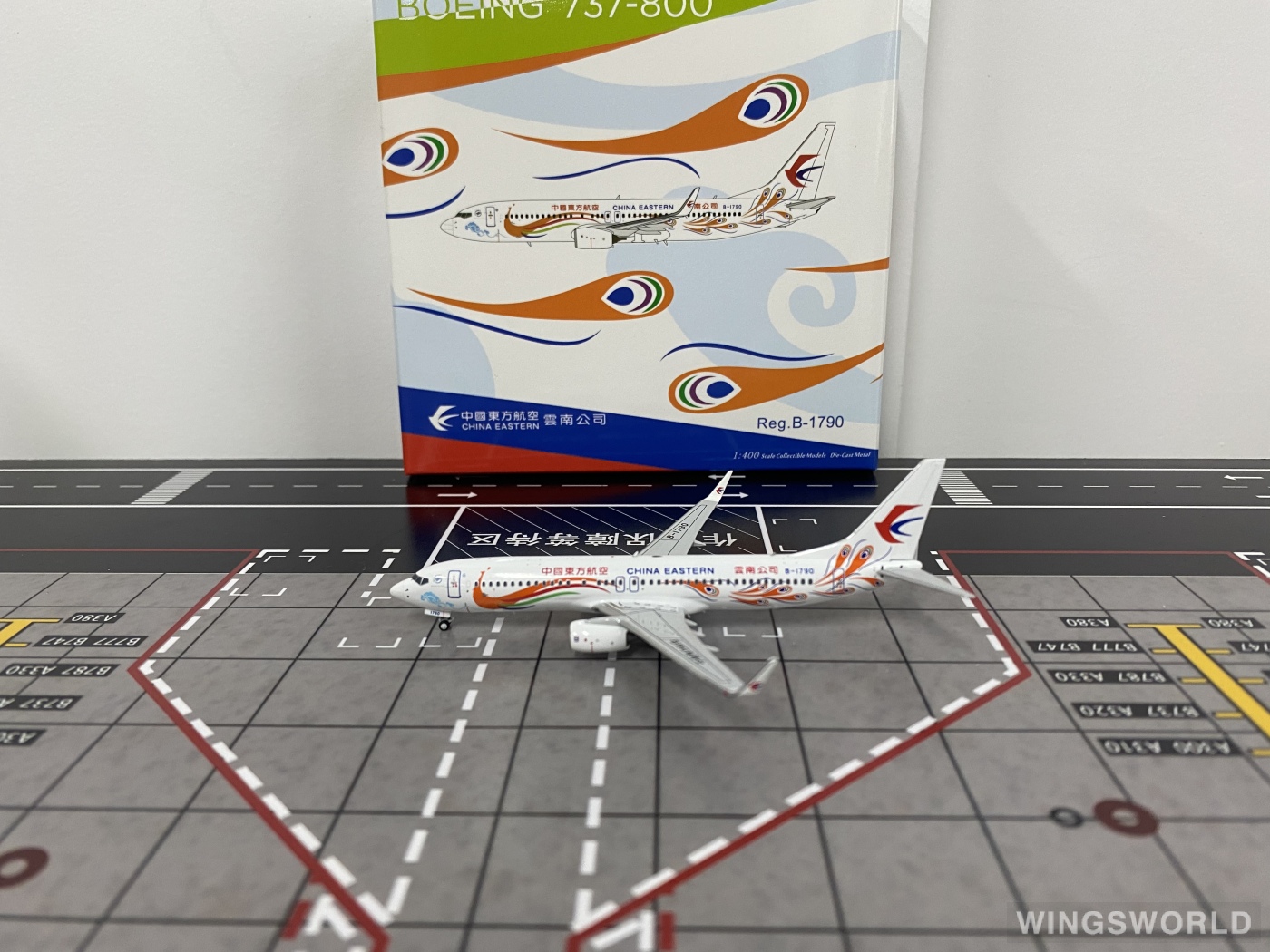 NGmodels 1:400 NG58235 China Eastern 中国东方航空 Boeing 737-800 B-1790