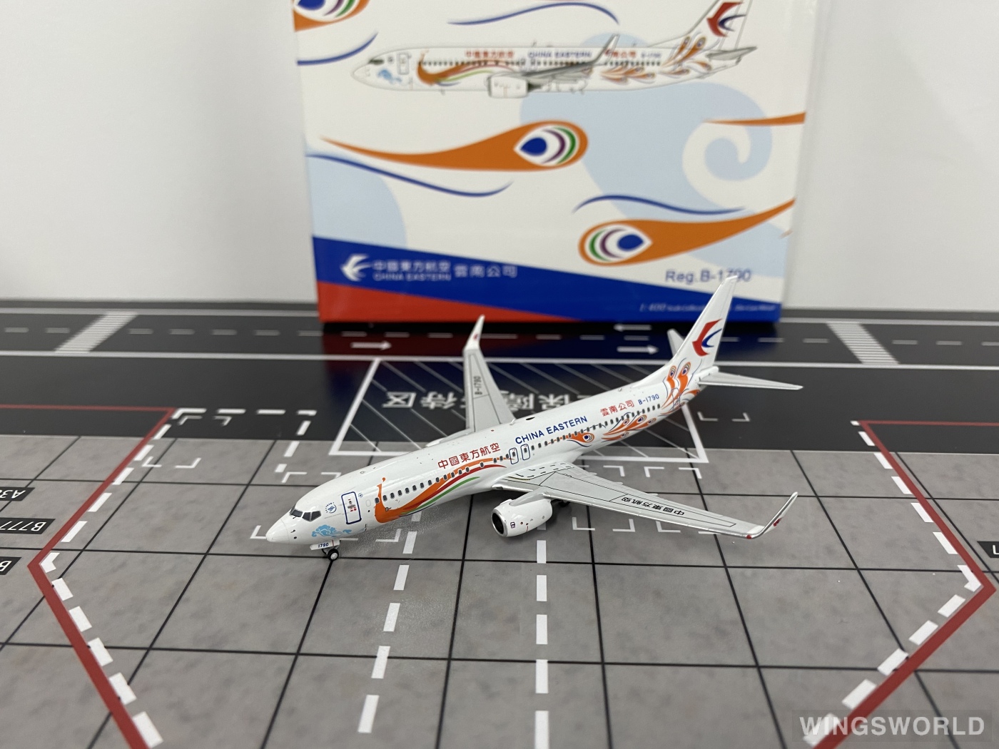 NGmodels 1:400 NG58235 China Eastern 中国东方航空 Boeing 737-800 B-1790