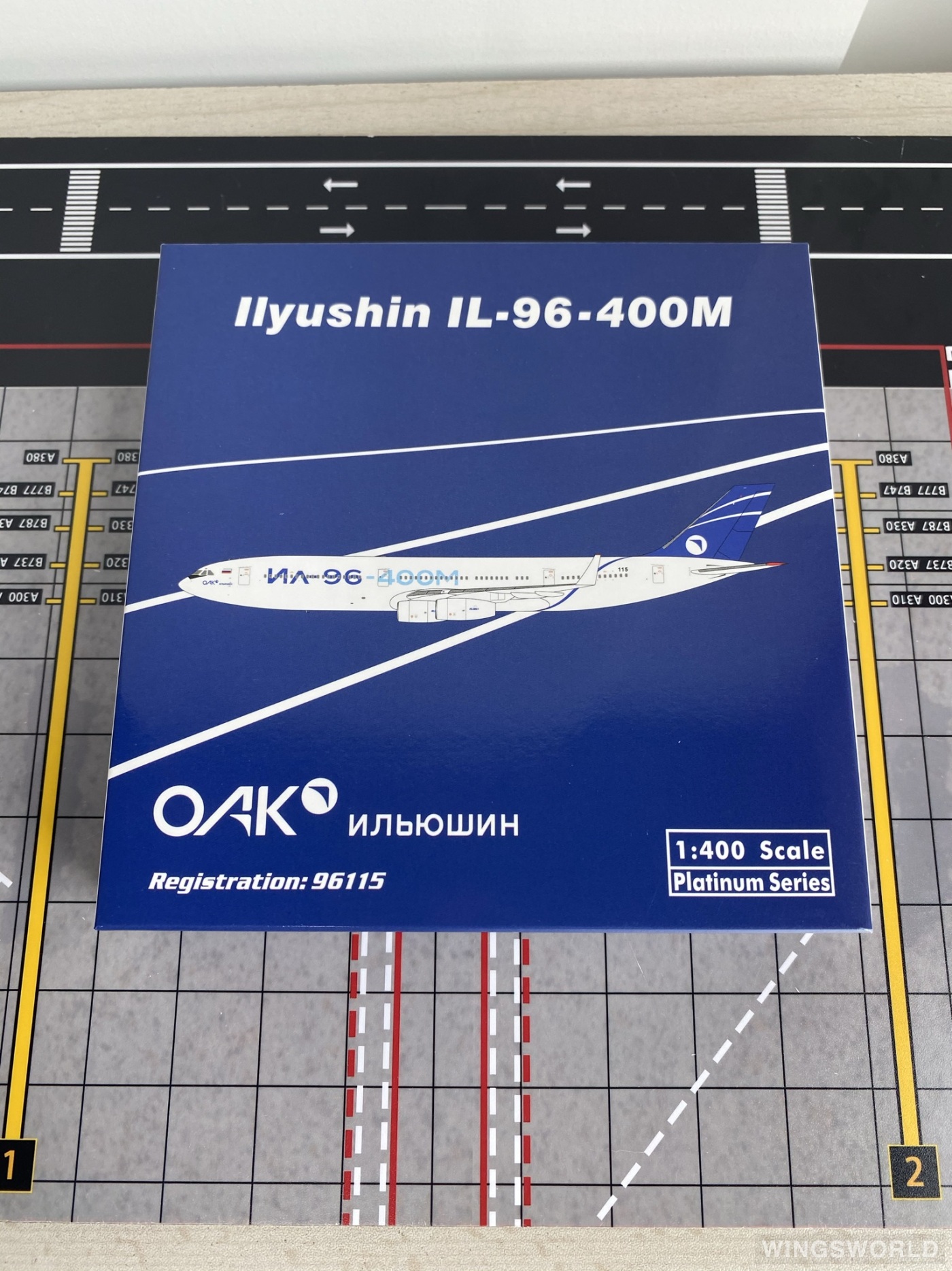 Phoenix 1:400 PH11913 IIyushin 伊留申设计局 Ilyushin Il-96 96115