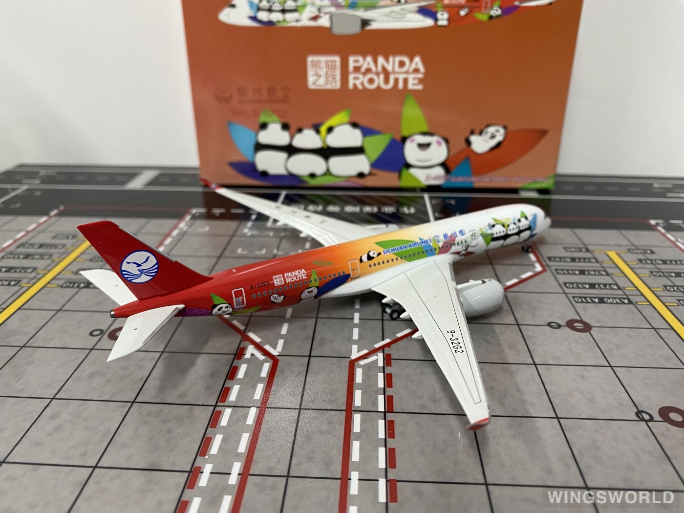 NGmodels 1:400 NG39081 Sichuan Airlines 四川航空 Airbus A350-900 B-32G2