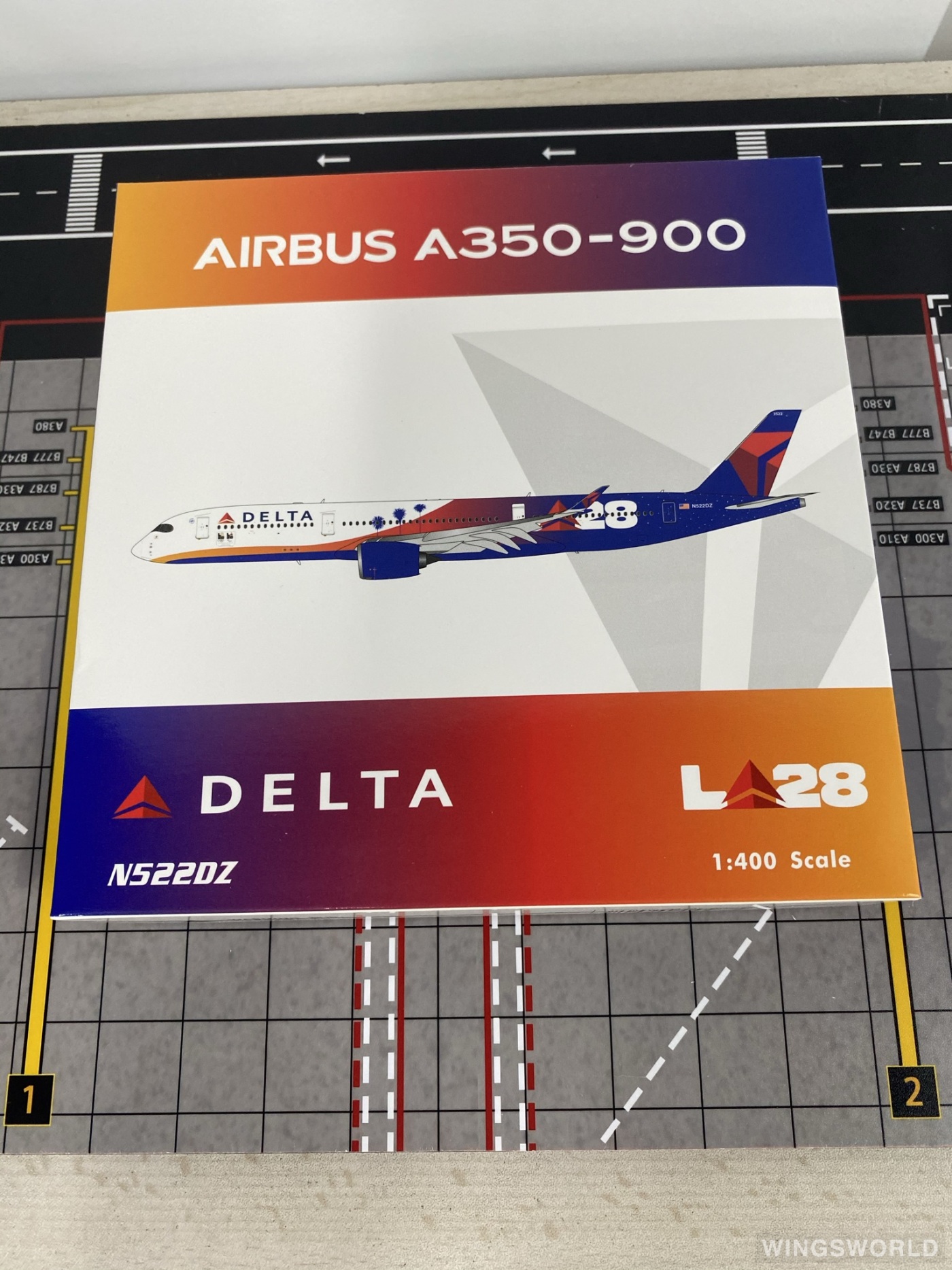 Phoenix 1:400 PH04587 Delta Air Lines 达美航空 Airbus A350-900 N522DZ