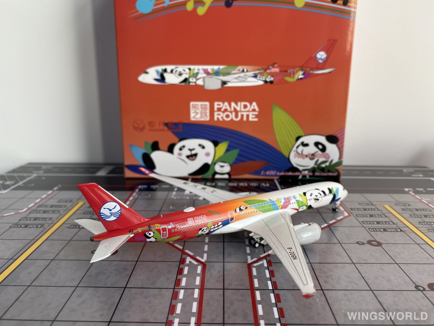 NGmodels 1:400 NG39080 Sichuan Airlines 四川航空 Airbus A350-900 B-306N