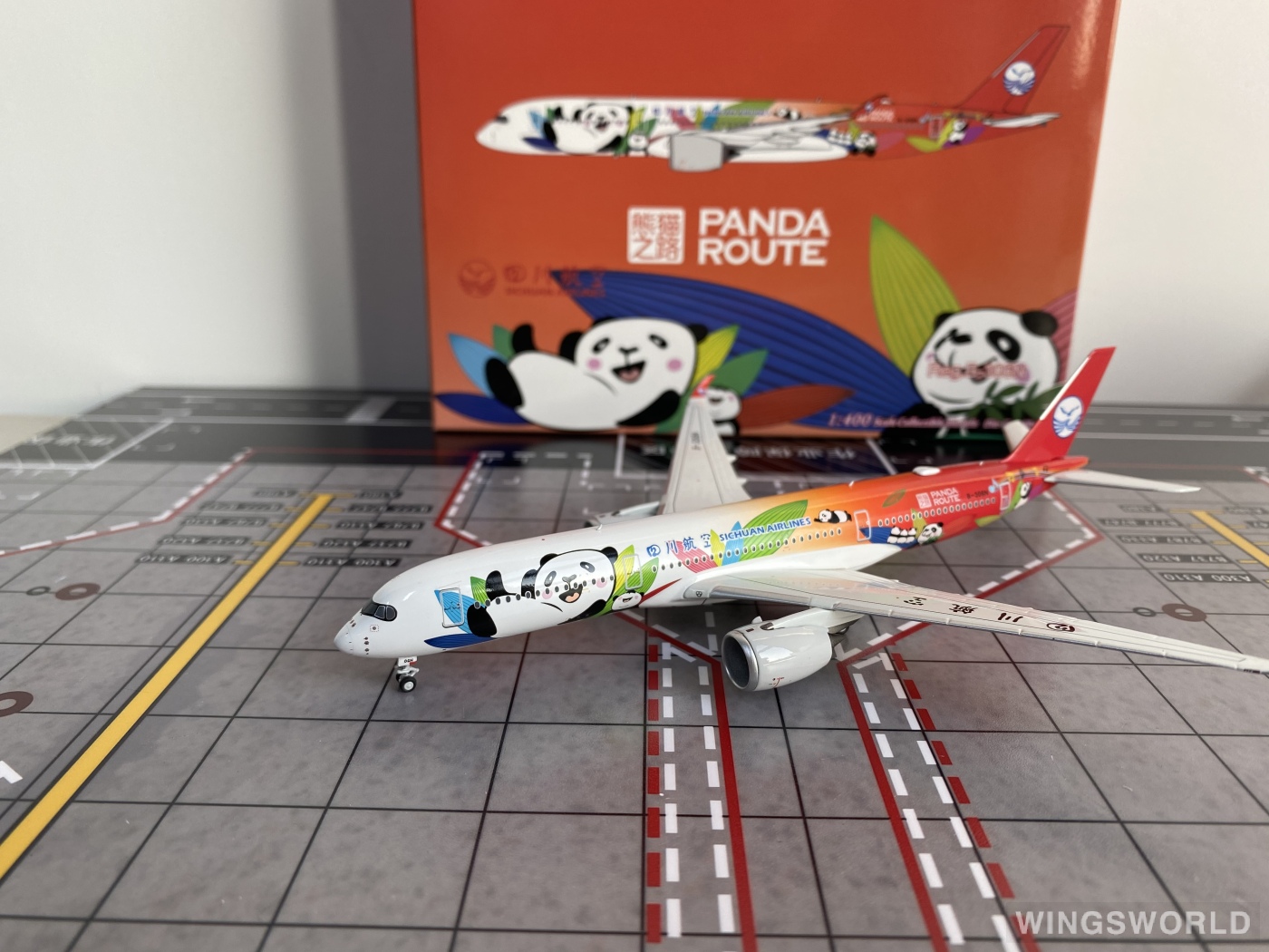 NGmodels 1:400 NG39080 Sichuan Airlines 四川航空 Airbus A350-900 B-306N