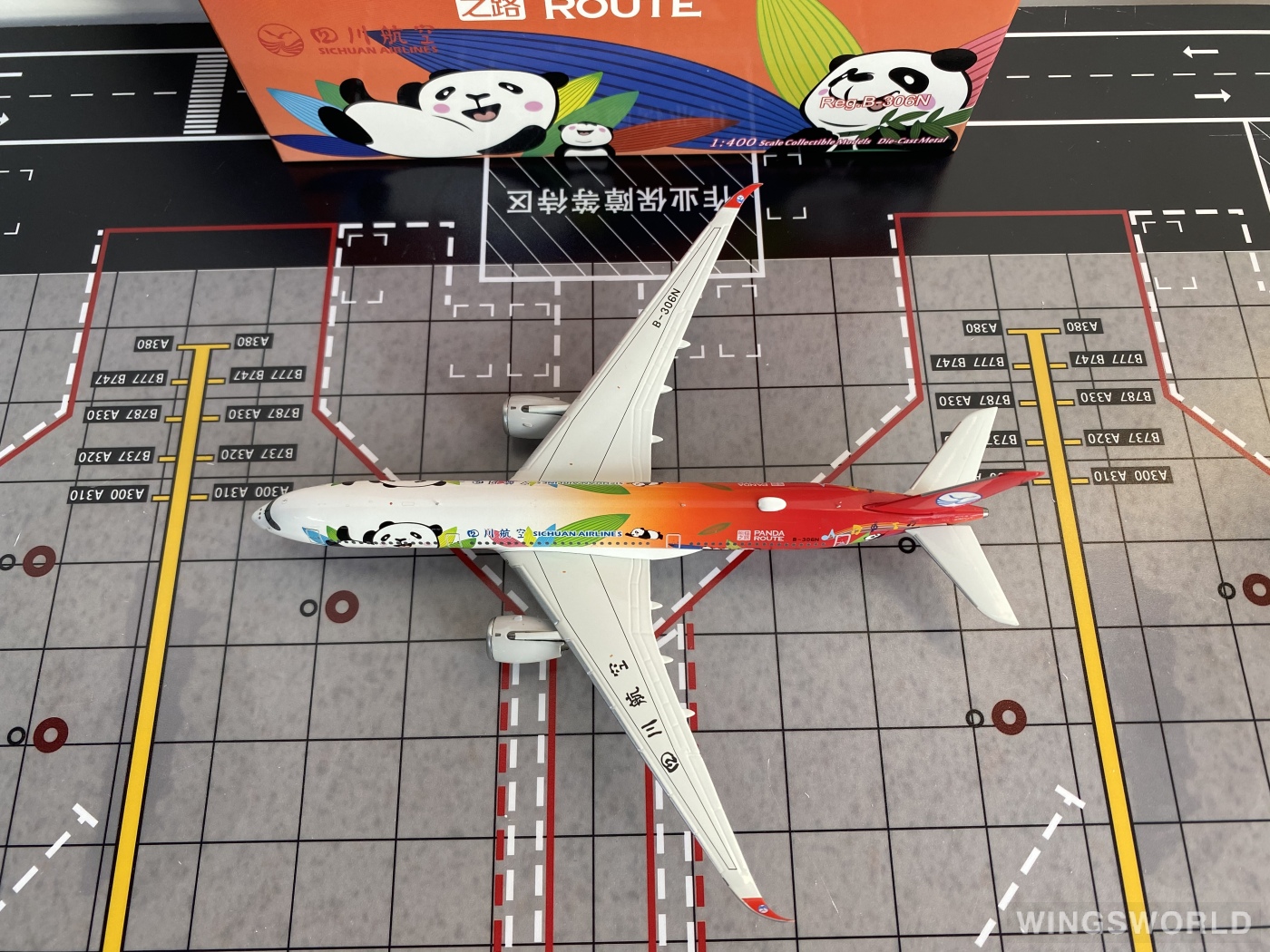 NGmodels 1:400 NG39080 Sichuan Airlines 四川航空 Airbus A350-900 B-306N