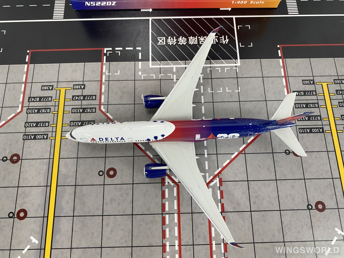 Phoenix 1:400 PH04587 Delta Air Lines 达美航空 Airbus A350-900 N522DZ