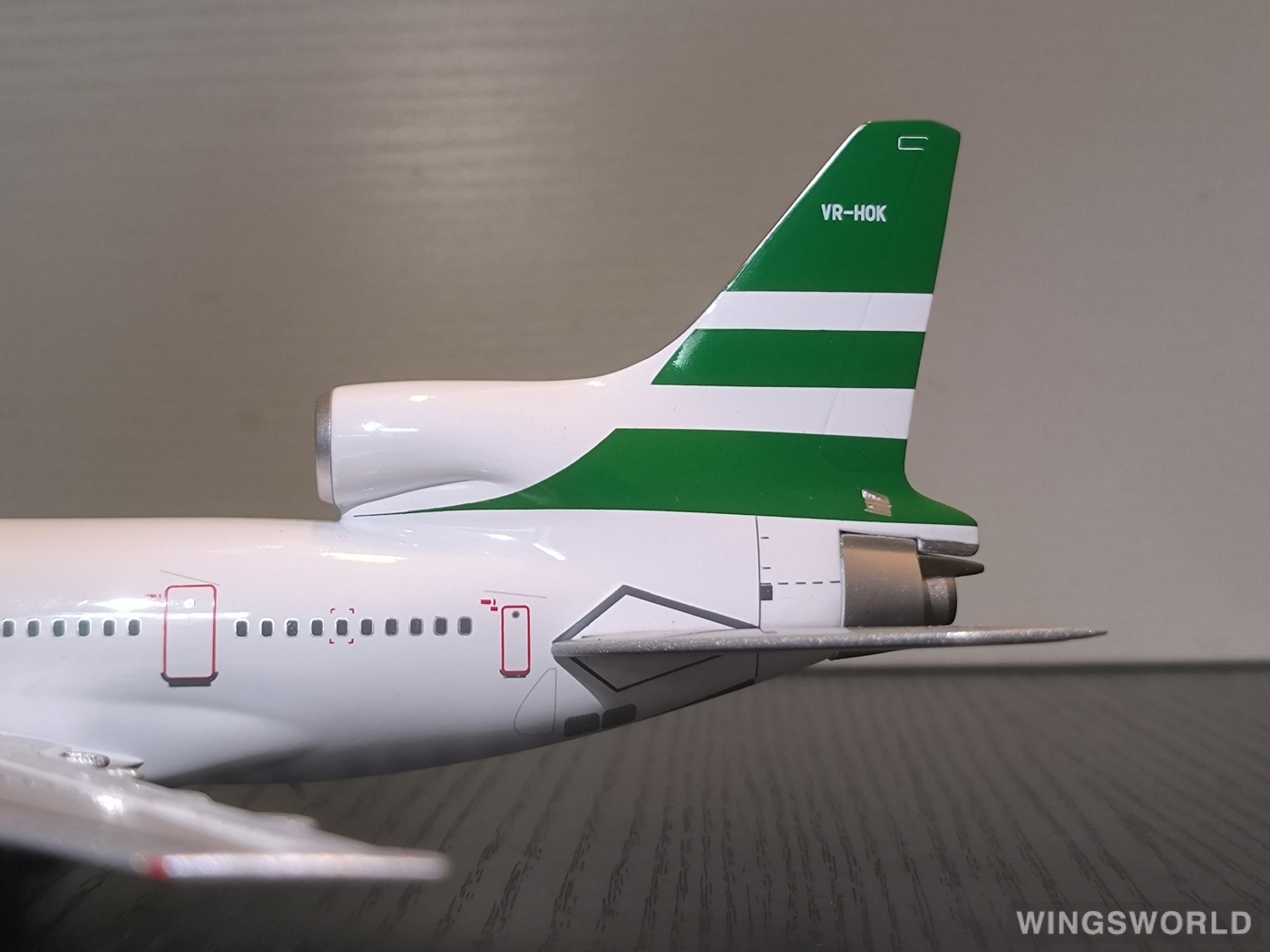 WB Models 1:200 WB-L1011-018 Cathay Pacific 国泰航空 Lockheed L-1011 TriStar VR-HOK