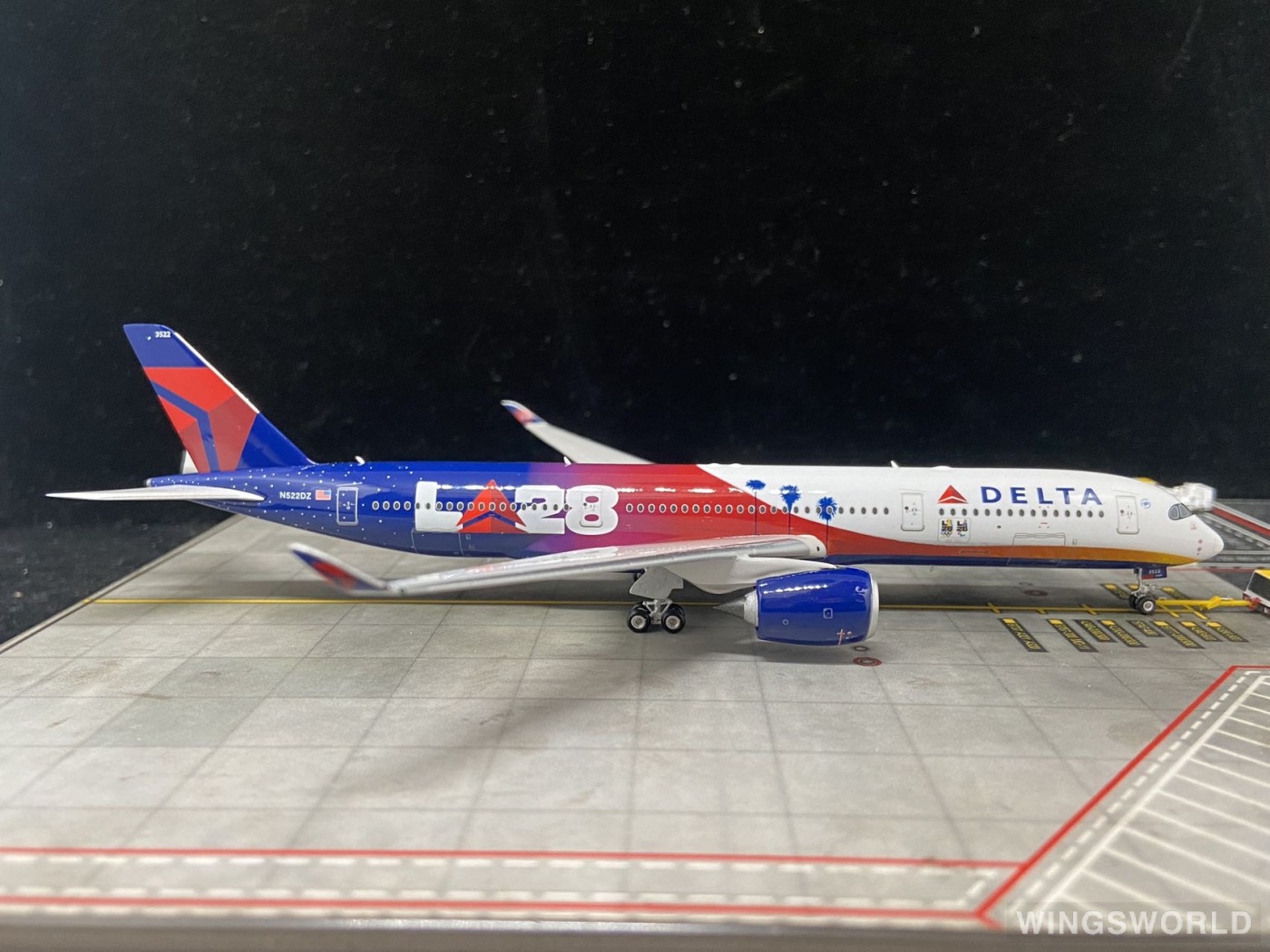 Phoenix 1:400 PH04587 Delta Air Lines 达美航空 Airbus A350-900 N522DZ