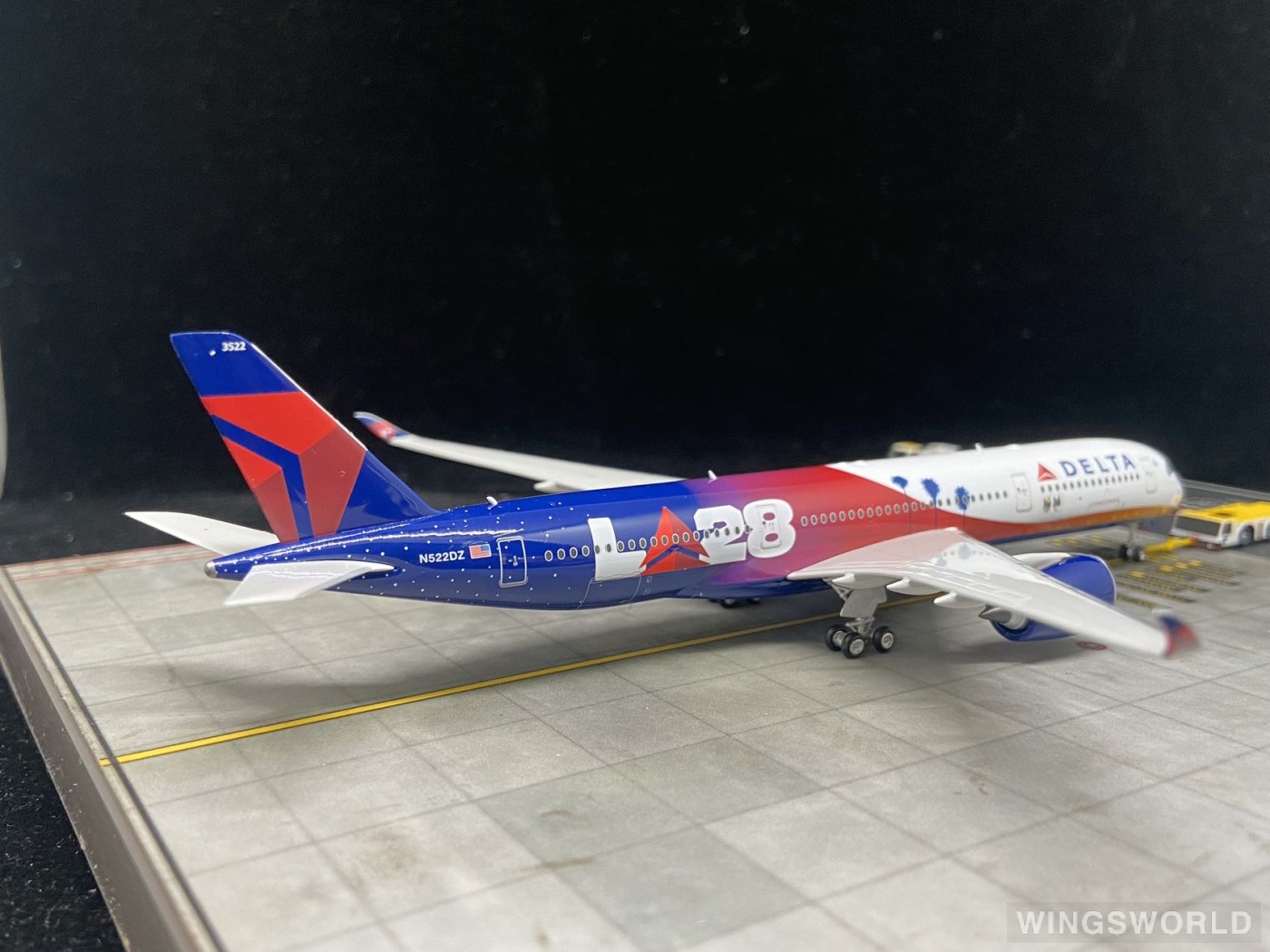 Phoenix 1:400 PH04587 Delta Air Lines 达美航空 Airbus A350-900 N522DZ