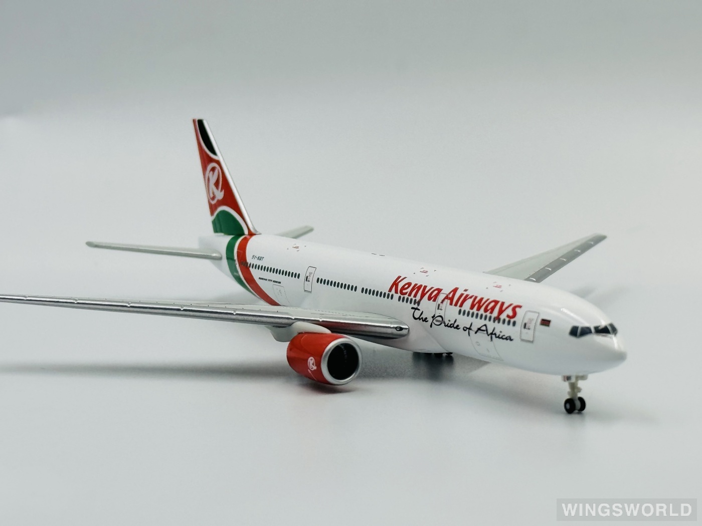 Dragon Models 1:400 55588 Kenya Airways 肯尼亚航空 Boeing 777-200 5Y-KQT