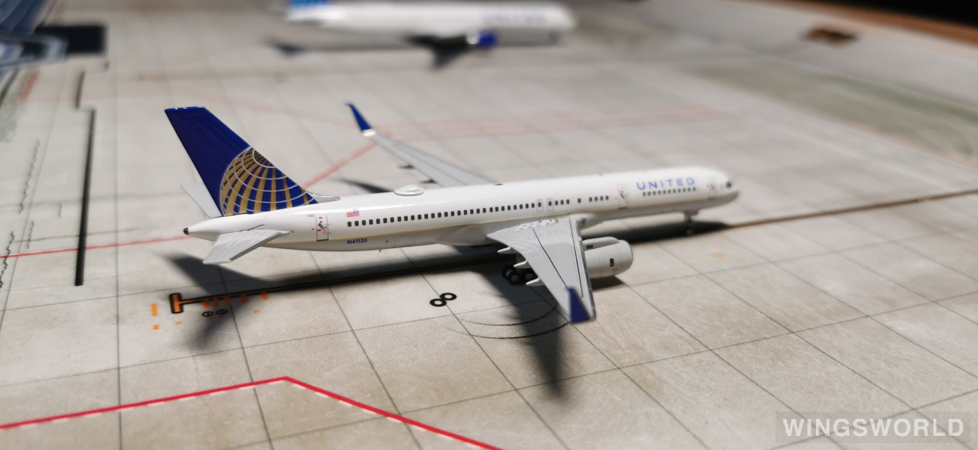 NGmodels 1:400 NG53179 United Airlines 美国联合航空 Boeing 757-200 N41135