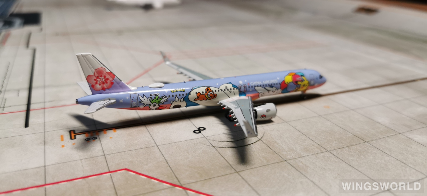 NGmodels 1:400 NG13063 China Airlines 中华航空 Airbus A321neo B-18101