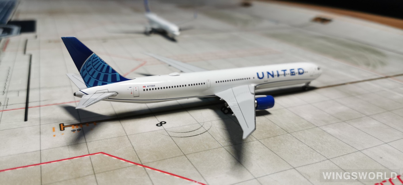 NGmodels 1:400 NG18001 United Airlines 美国联合航空 Boeing 767-400 N77066