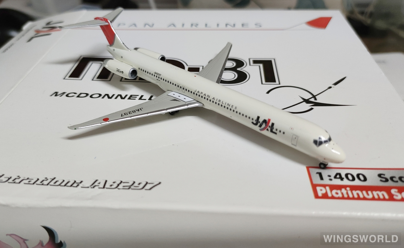 航空機・ヘリコプター 1/400 phoenix MD-81 JAL Phoenix 1:400 McDonnell Douglas MD-81 Japan Airlines 日本
