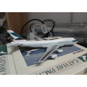 Cathay Pacific 国泰航空 Boeing 747-300 VR-HOM  BX60316 Blue box 1:400