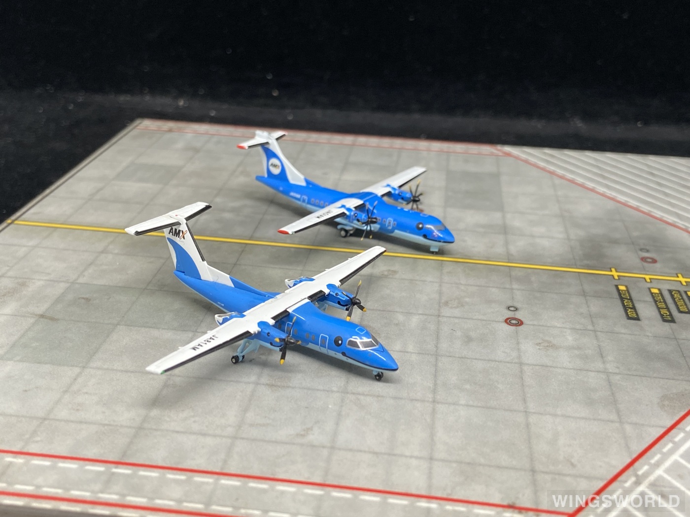 Geminijets 1:400 GJ7081AM Amakusa Airlines AMX 日本天草航空 Bombardier Dash 8-100 JA81AM