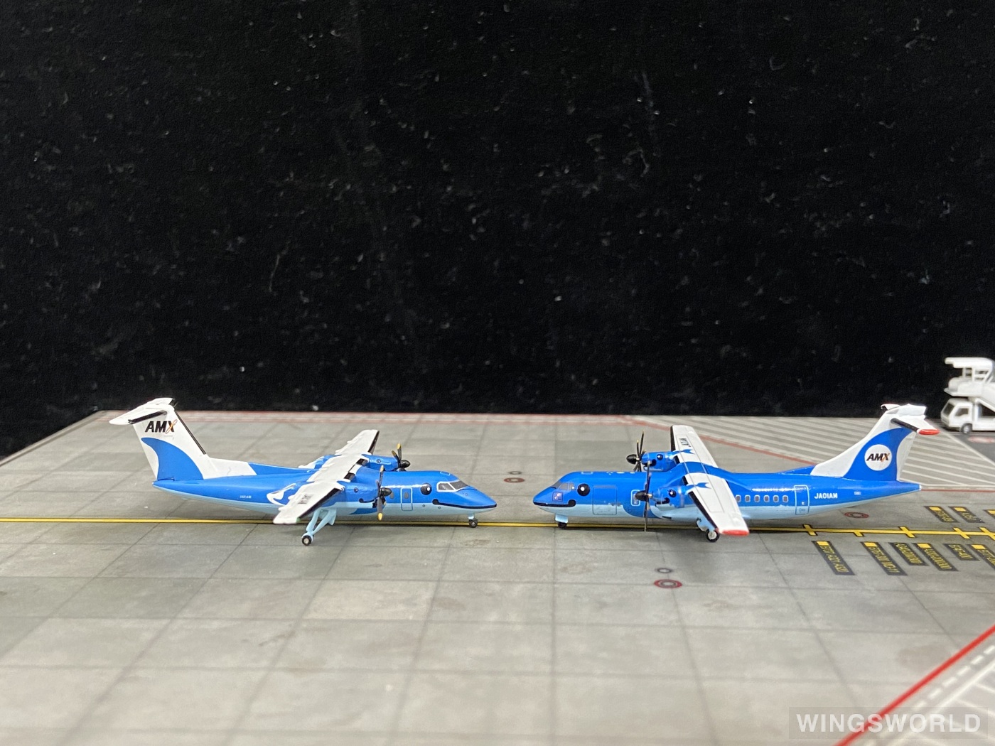 Geminijets 1:400 GJ7081AM Amakusa Airlines AMX 日本天草航空 Bombardier Dash 8-100 JA81AM