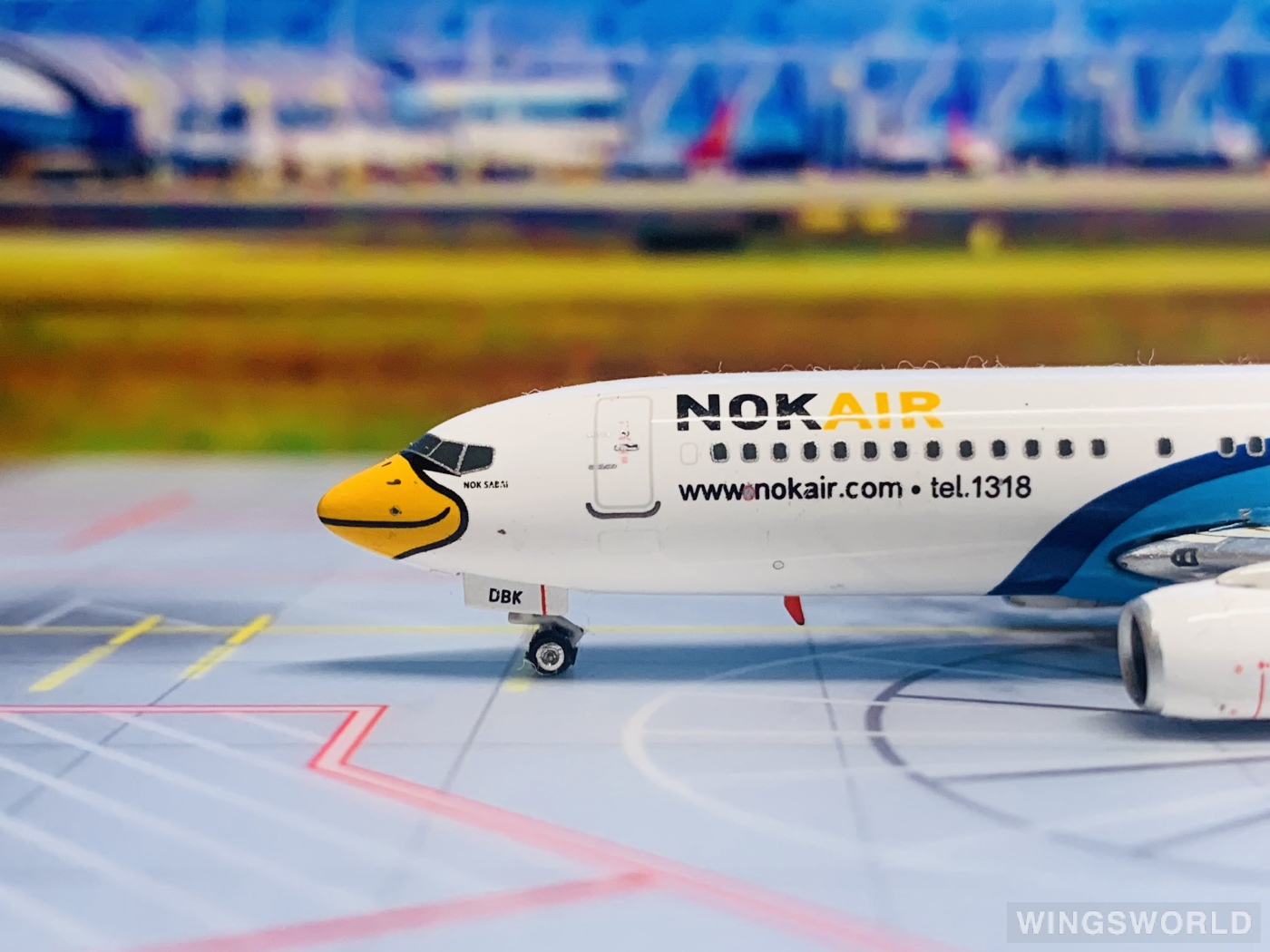 Phoenix 1:400 PH10924 Nok Air 皇雀航空 Boeing 737-800 HS-DBK