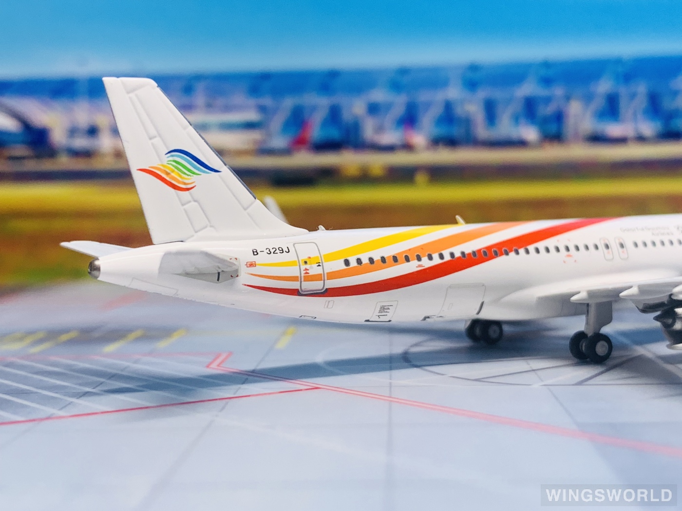 NGmodels 1:400 NG15053 Colorful Guizhou Airlines 多彩贵州航空 Airbus A320neo B-329J