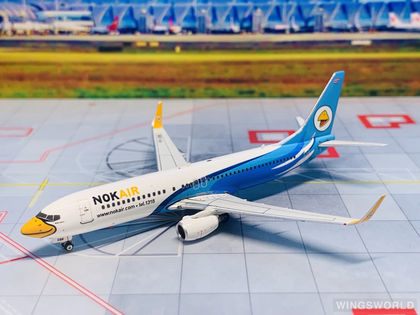 Phoenix 1:400 PH10924 Nok Air 皇雀航空 Boeing 737-800 HS-DBK