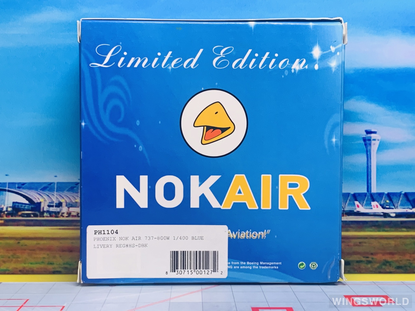 Phoenix 1:400 PH10924 Nok Air 皇雀航空 Boeing 737-800 HS-DBK