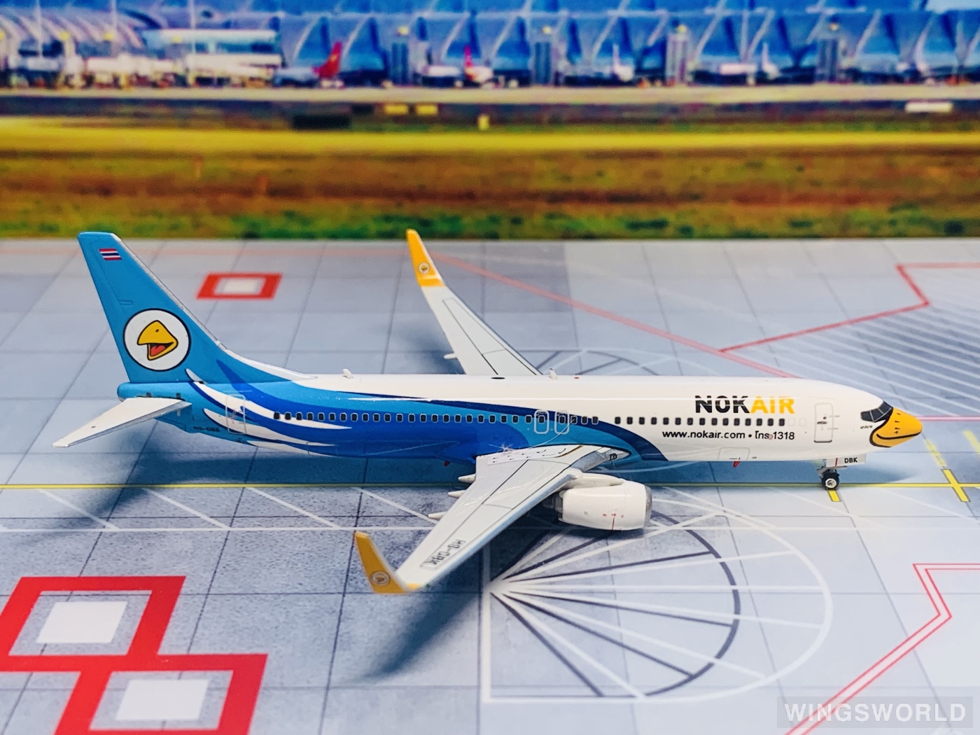 Phoenix 1:400 PH10924 Nok Air 皇雀航空 Boeing 737-800 HS-DBK
