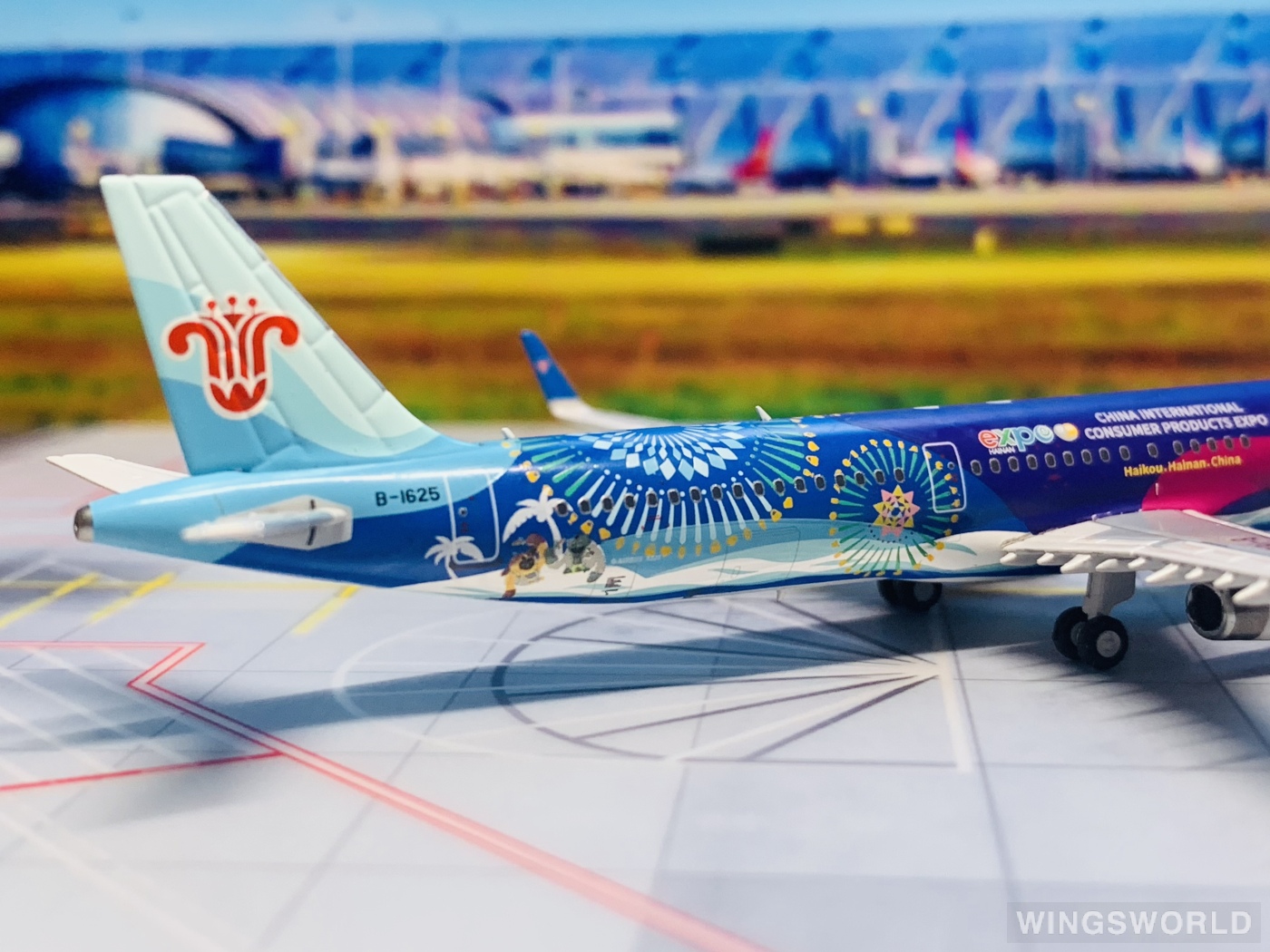 南航文创 1:400 24010 China Southern 中国南方航空 Airbus A321 B-1625