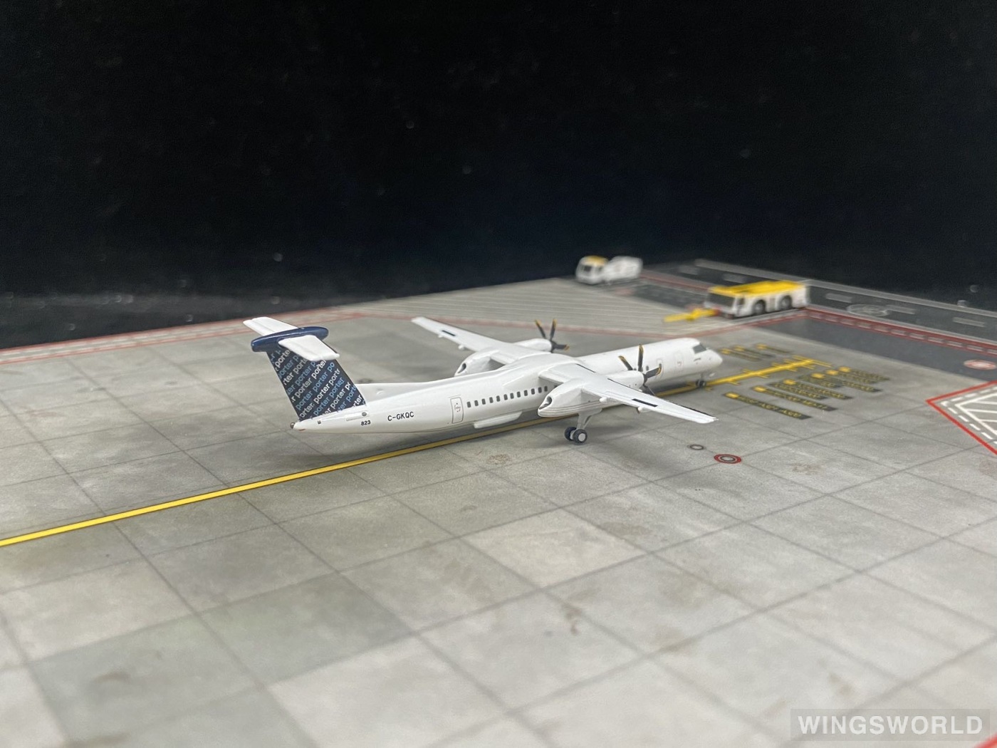 Geminijets 1:400 GJPOE2269 Porter Airlines 波特航空 Bombardier Dash 8-400 C-GKQC