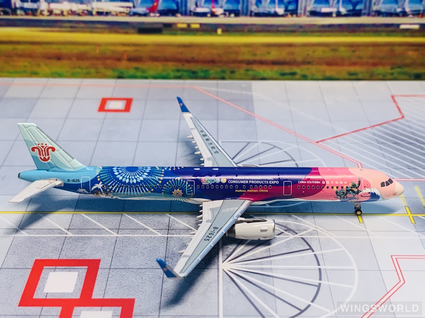 南航文创 1:400 24010 China Southern 中国南方航空 Airbus A321 B-1625