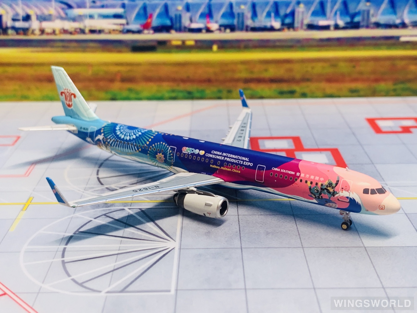 南航文创 1:400 24010 China Southern 中国南方航空 Airbus A321 B-1625