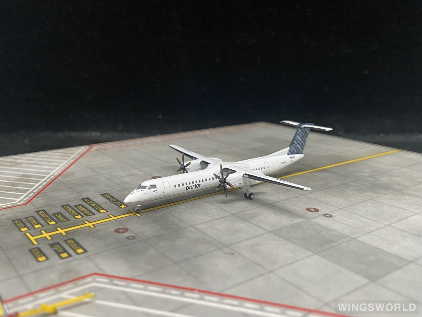 Geminijets 1:400 GJPOE2269 Porter Airlines 波特航空 Bombardier Dash 8-400 C-GKQC