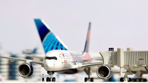 NGmodels 1:400 Airbus A350-900 Delta Air Lines 达美航空
