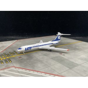 LOT 波兰航空 Tupolev TU-134 SP-LHD  62412 Pandamodel 1:400