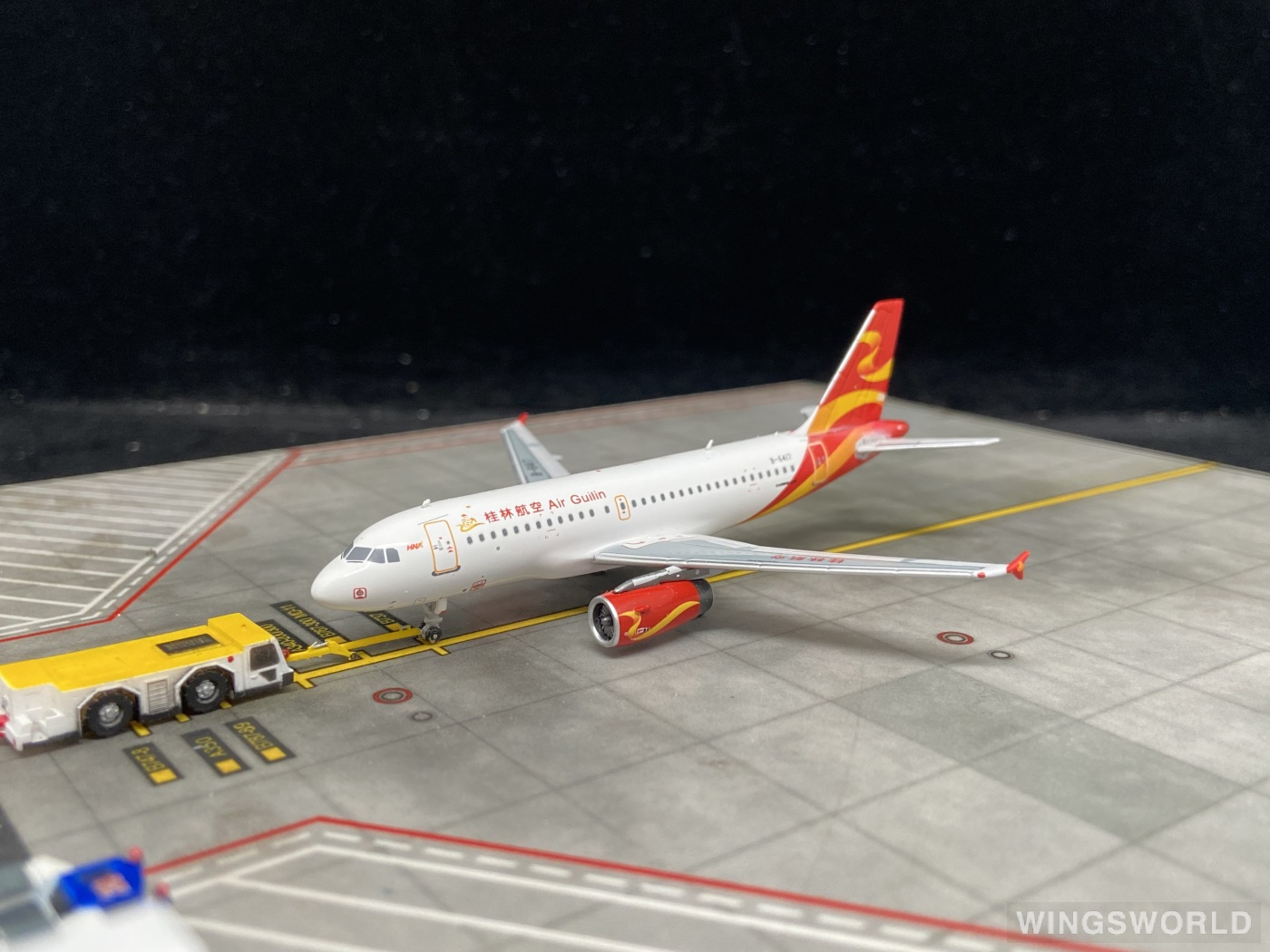 HYJLwings 1:400 HYJL11009 Air Guilin 桂林航空 Airbus A319 B-6417